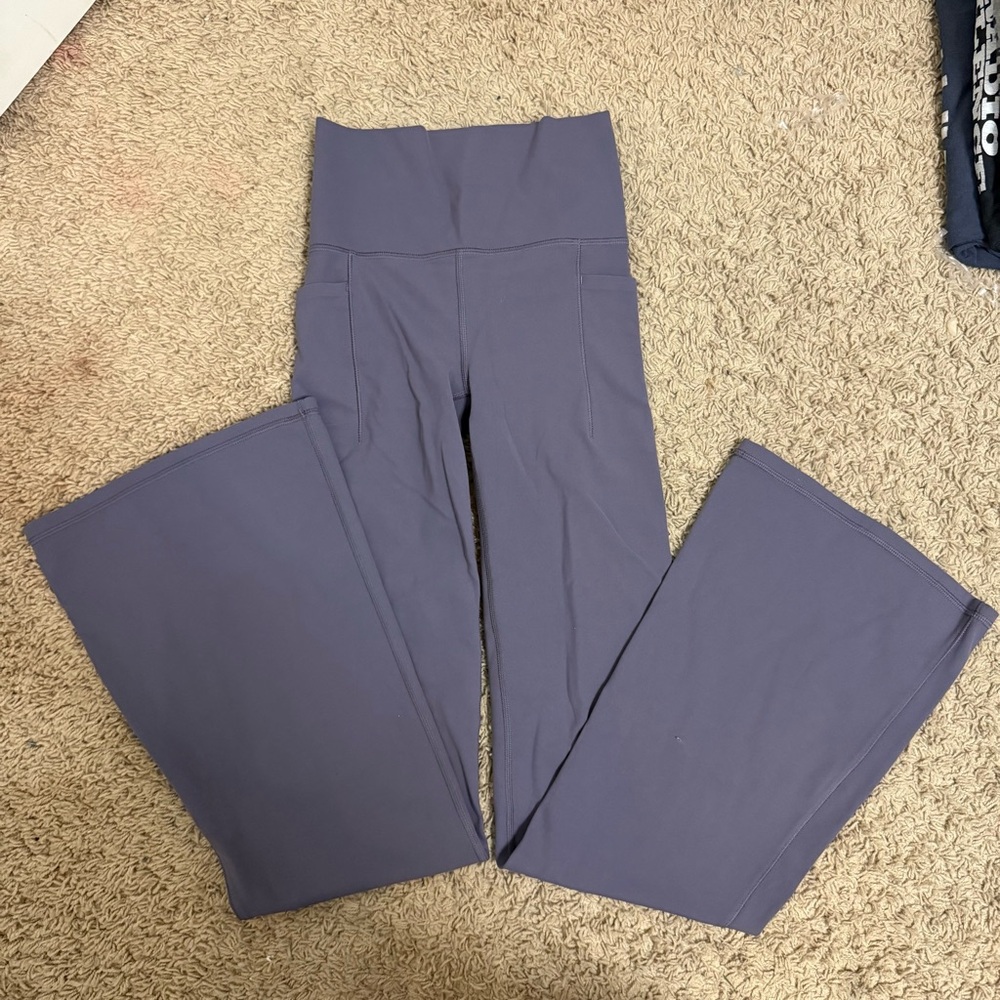 Athleta Purple Wide Leg Pants